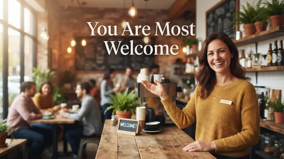 You Are Most Welcome