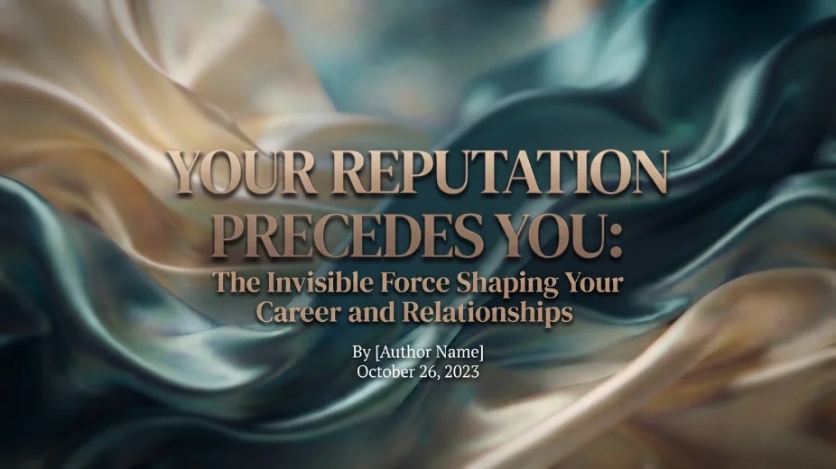 Your Reputation Precedes You